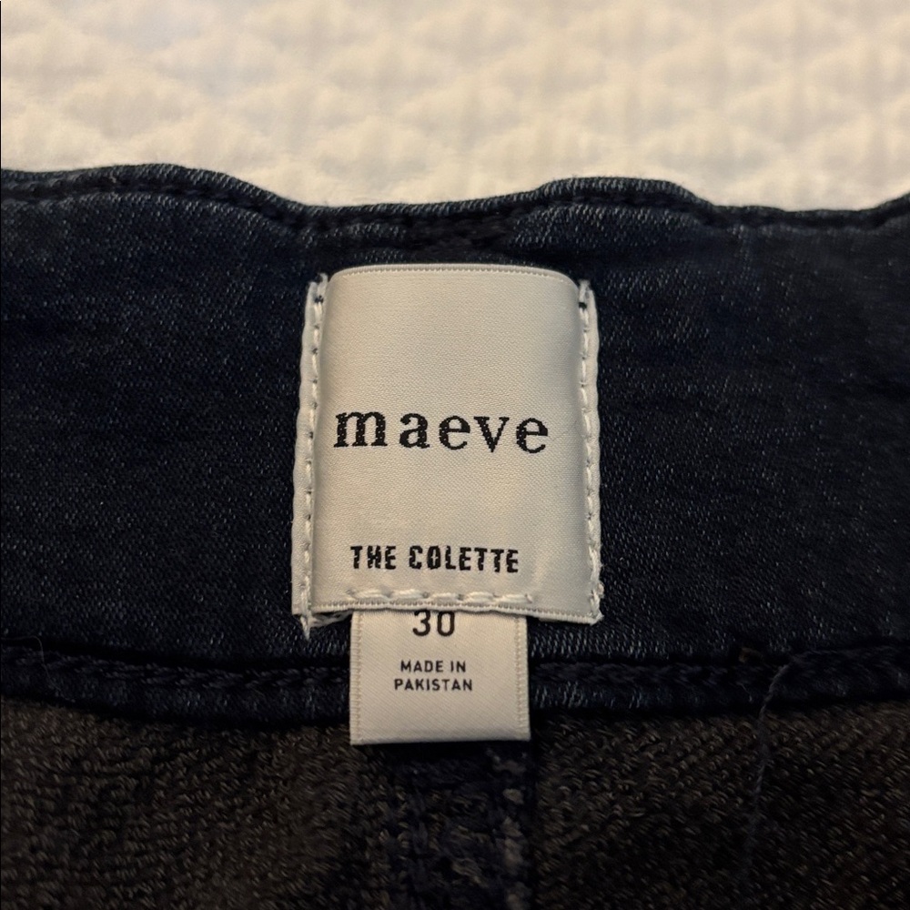 Anthropologie Maeve Colette Knit cropped wide leg pants - Picture 3 of 4